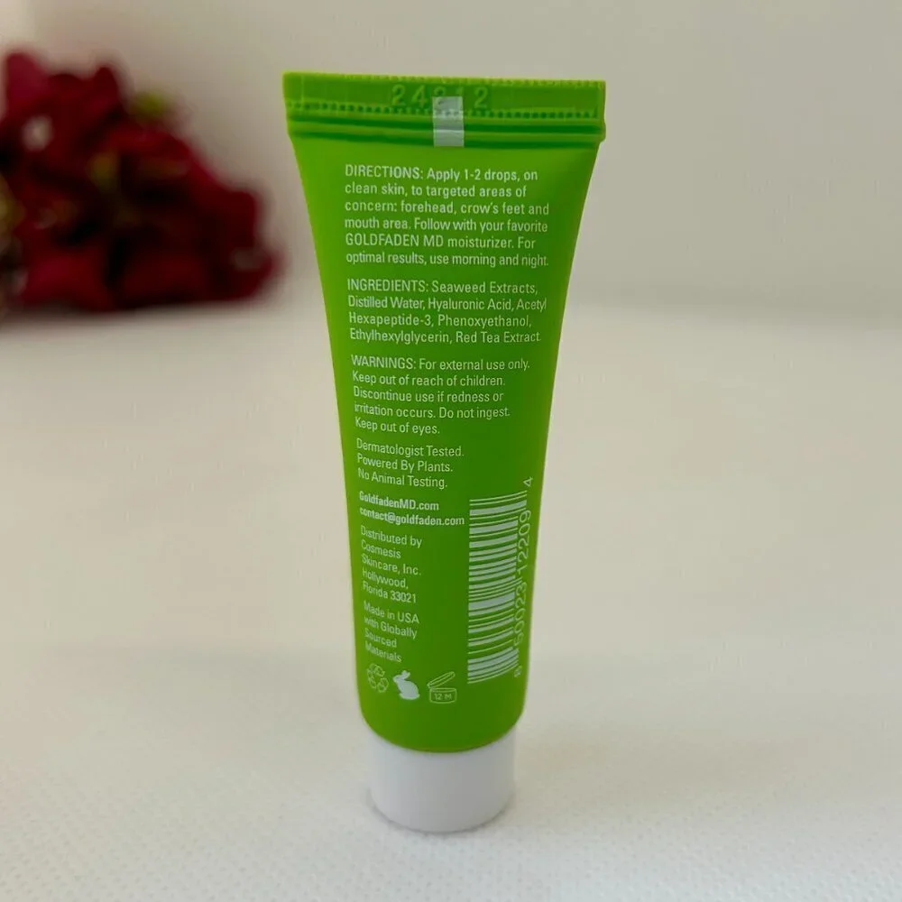 Goldfaden MD Large Wake Up Call Overnight Treatment and Mini Needle-less Serum